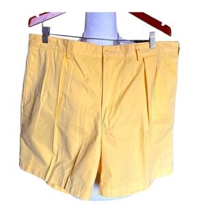 Ralph Lauren Blue Label Canary Yellow Trouser Shorts NWOT